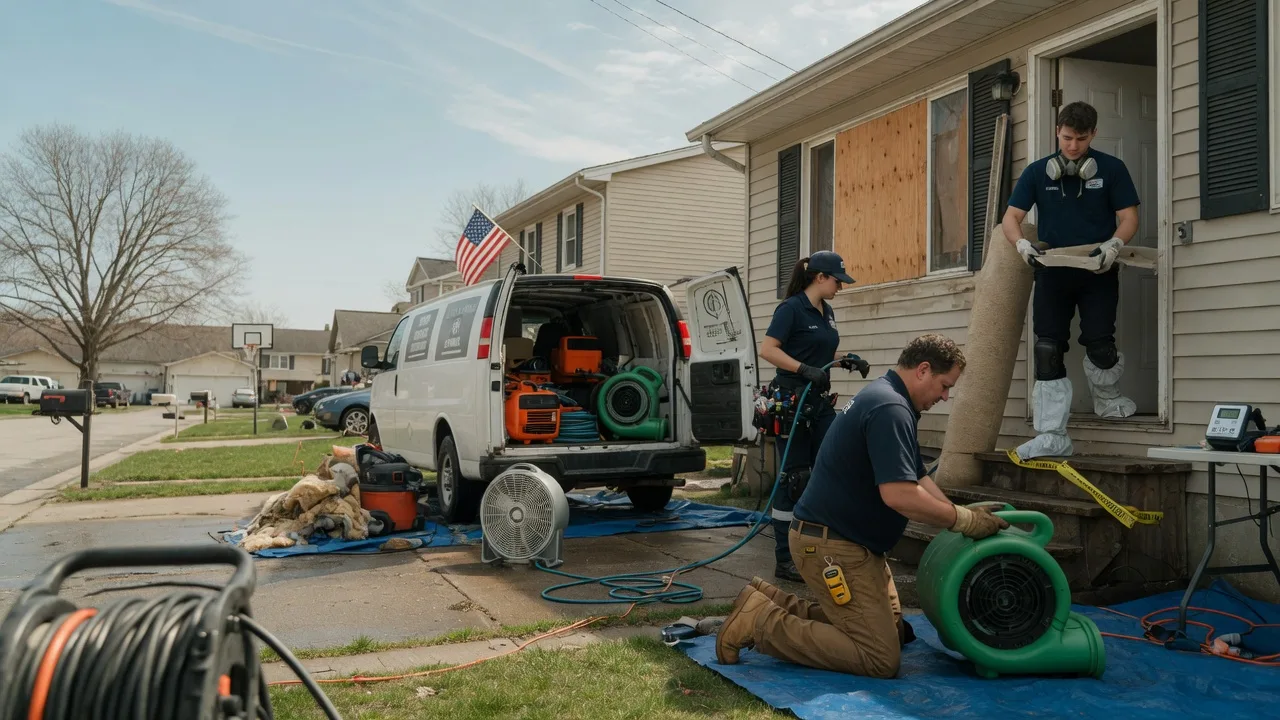Water Damage Restoration in Sacred Heart, MN near me